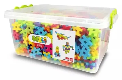 Produktbild von Meli Maxi Edu Konstruktionsbausteine-Set – 700 Elemente für Kindergruppen