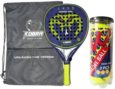 Productafbeelding van Bovista Padel Racket - Padelrackets - Padelracket - Blauw