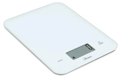 Digitale Küchenwaage wasserdicht Glas 10 kg 1 g LCD