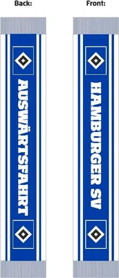 Produktbild von Hamburger SV HSV Autoschal Polyester