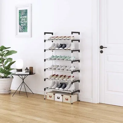 Produktbild von Famanu Schuhschrank mit verstellbarem Schuhregal - Platzsparend und stabil