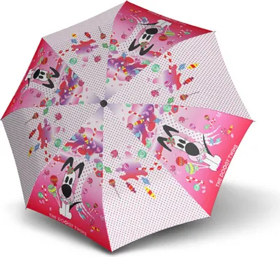 Image de doppler parapluie de poche parapluie Kids Umbrella Kid Doogy Candy rose rose