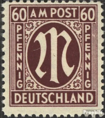 Produktbild von Briefmarken Bizone (Alliierte Besetzung) 1946 Mi 33b C gezähnt 11,5:11 postfrisch AM-Post
