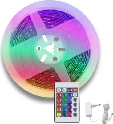 Image de Ruban 12V 5M 30LED/m RGBCW avec télécommande