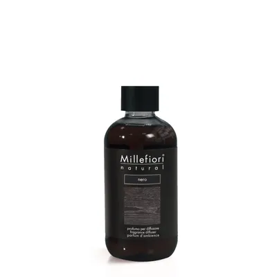 A product shot of a fragrance diffuser refill bottle.