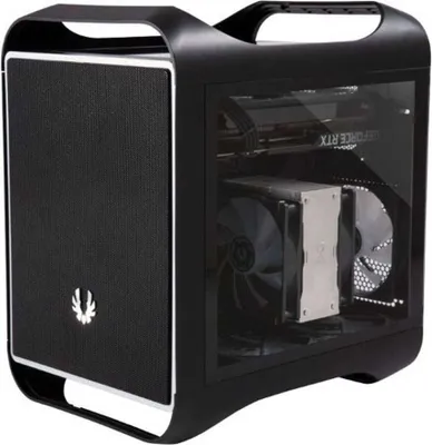 Produktbild von BitFenix BFC-PM2-300-KKGSK-RP, Midi Tower, PC, Schwarz, micro ATX, Mini-ITX, Kunststoff, Stahl, 16,5 cm