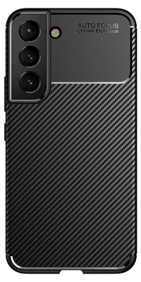 Produktbild von Handy Hülle für Samsung Galaxy S22 Carbon Look Cover Case Schutzhülle Farbe: Schwarz