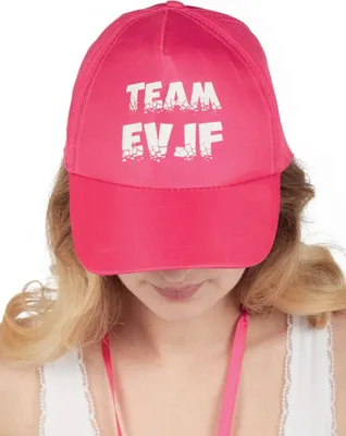 Zdjęcie produktu dla Różowa czapka Team EVJF