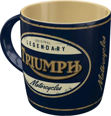 Image de Nostalgic-Art - Keramik Kaffee-, Tee-, Kakaotasse Becher Pott 330ml Triumph - Legendary