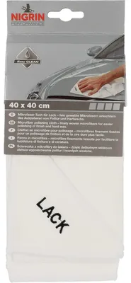 Zdjęcie produktu dla Ściereczka z mikrofibry NIGRIN Performance do lakieru 400 x 400 mm