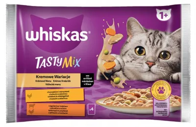 Productafbeelding van Whiskas 4770608254476 - Kattenvoer in blik, 85 gram