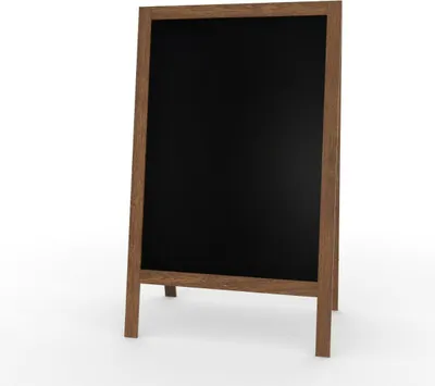 Produktbild von ALLboards Kundenstopper mit lackiertem Holzrahmen 100x60cm, Werbetafel, Gehwegaufsteller, Aufsteller, Straßenreiter, Kreide