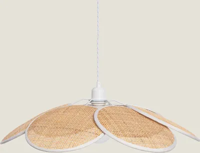 Produktbild von Pendelleuchte Rattan Nirvana Weiß - Geflochten