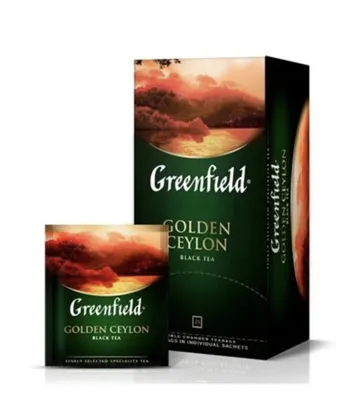 Produktbild von Tee Greenfield black GOLDEN CEYLON 25 Btl