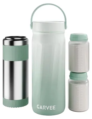 Immagine prodotto di Raffreddatore per latte materno, in acciaio inossidabile, capacità 600 ml, design compatto, mantiene la temperatura per 24 ore, ideale per la conservazione del latte materno