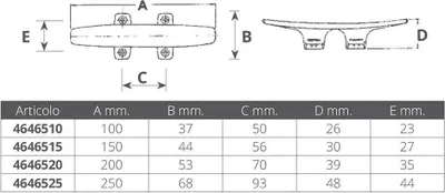 Produktbild von Oem Marine Edelstahl Hornpoller Silber 100 mm Silber 100 mm