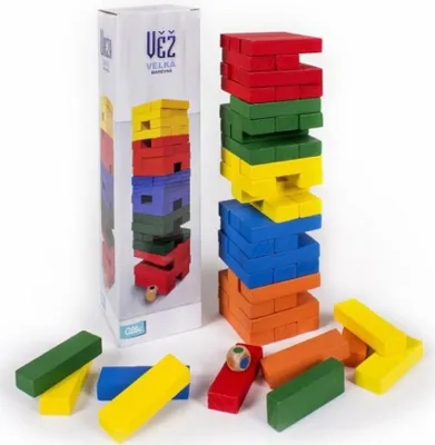 Immagine prodotto di Albi Grande torre colorata con cubo