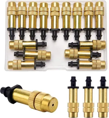 Immagine prodotto di Spruzzatori regolabili in ottone, ugelli in ottone, bocchelli, ugelli per l'irrigazione del giardino e la cura delle piante ornamentali