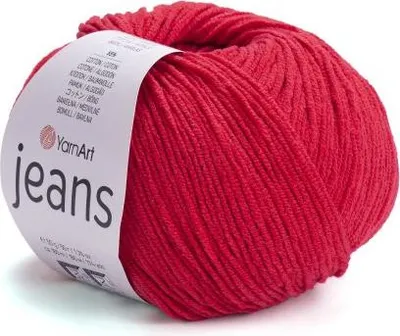 Immagine prodotto di YarnArt Jeans (50g/160M) 90 rot