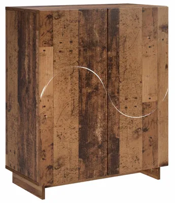 Produktbild von vidaXL Schuhschrank 73 x 38 x 87,5 cm Holzwerkstoff Altholz