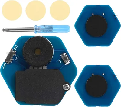 Productafbeelding van 3st grappige krekelgeluidmakers - Zeshoekige verborgen magnetische krekelgeluidmaker