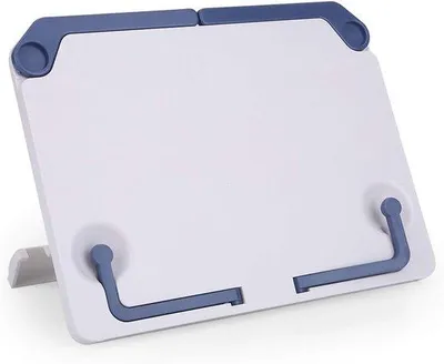 Obrázek produktu pro Skládací stojan na noty, držák na knihy pro čtení, noty, kuchařky, 202 × 156 mm