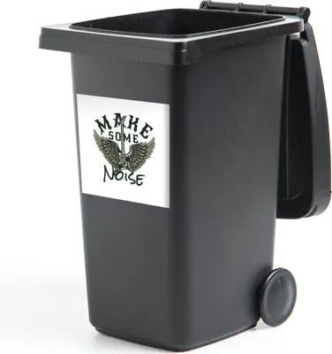 Produktbild von MuchoWow® - Abfall-Aufkleber - Container - für Abfallcontainer