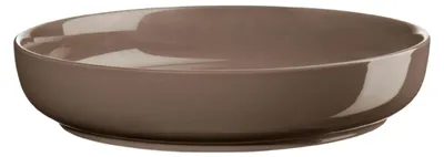 Zdjęcie produktu dla ASA Selection Coppa Kaori – talerz deserowy, brązowy, okrągły, 22 cm, 1 sztuka