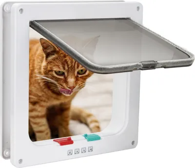 Image de Yakimz Chatière Chatière 4 voies PetSafe Chatière pour animaux domestiques