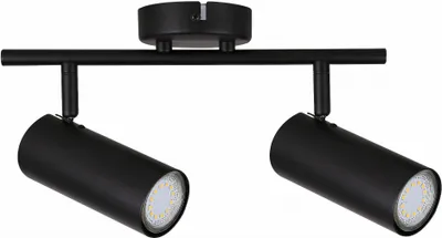 Immagine prodotto di Candellux Lampada da soffitto nera Colly per lampadina 2x GU10 92-01665