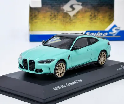 Image de BMW M4 Competition 2023 vert menthe SOLIDO 1:43