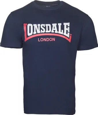Image de T-shirt homme coupe régulière TWO TONE Navy XL Lonsdale