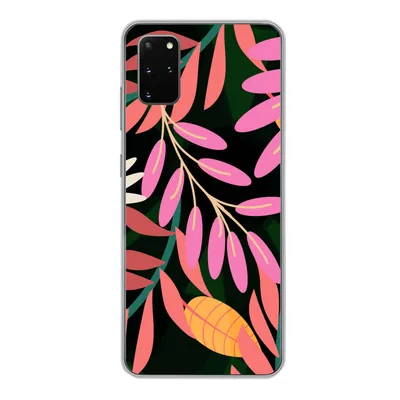 Produktbild von MuchoWow® Handyhülle Schutzhülle Hülle für Samsung Galaxy S20 Plus Tropisch - Blumen - Muster Silikon Softcase Handy Hülle - Hartschale