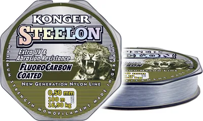Produktbild von Fluorocarbon-Angelschnur langlebig, UV-beständig, unsichtbar im Wasser 0,22mm/150m