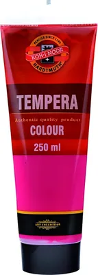 Obrázek produktu pro Koh-i-noor 162802/1330 - temperová barva 250 ml, purpurově červená