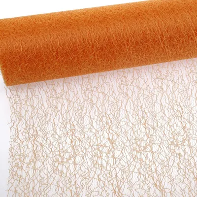 Produktbild von Spiderweb Tischband - 30cm orange - Rolle 5m - 67 018-5M 300
