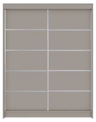 Produktbild von MIRJAN24 Schwebetürenschrank Camino IV, Garderobe mit zwei Türen, Kleiderschrank (Farbe: Cashmere, ohne Beleuchtung)