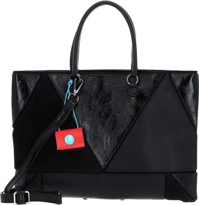 Produktbild von Gabs Leder Schultertasche Rioko Momu Sendai Black Shoulder Bag Nero schwarz