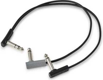 Obrázek produktu pro RockBoard Flat Patch Y 30 cm Lomený - Lomený Patch kabel