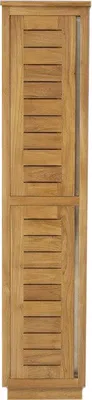Produktbild von Teako Design Badschrank Severa Teakholz massiv 35x40x180 cm