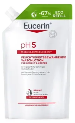 Immagine prodotto di Eucerin Ph5 lozione lavante pelle sensibile ricarica 400 ml