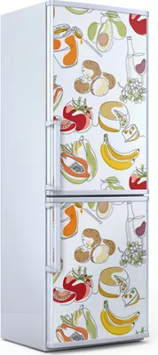 Produktbild von Magnete Dekorative - 70 cm x 190 cm - Küche - Magnetmatte Kühlschrankmagnete - Obst Und Gemüse