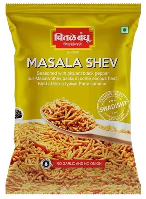 Zdjęcie produktu dla Masala shev Chitale Bandhu Masala Shev 200g - z ciecierzycy pikantny