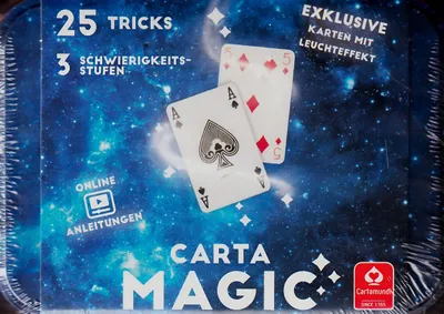 Produktbild von Cartamundi Zauberkarten - Carta Magic, 25 Tricks - Kartenspiel; 22567070