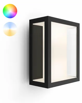 Obrázok produktu pre Philips Hue White and colour ambience 1743030P7, Inteligentné nástenné svetlo, Bluetooth/Zigbee, Čierna, LED, Sklo, Žiarovky bez možnosti výmeny