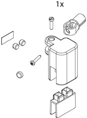 Produktbild von Kermi 2541045 Ebme020