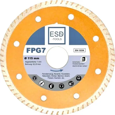 Produktbild von Diamanttrennscheibe FPG7 Fliese Premium - Ø 115 mm