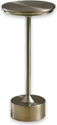 Produktbild von Luxus - Tischlampe Touch Deluxe - Noah - Silber - H34 x Ø8