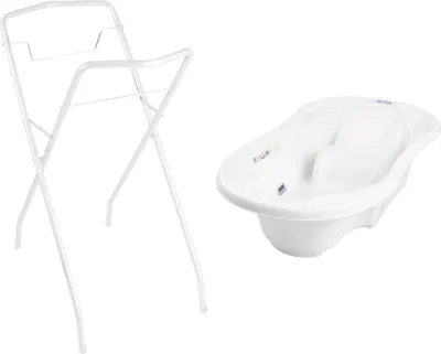 Obrázek produktu pro TEGA SET Dětská vanička profilovaná 2v1 KOMFORT + stojan 102 cm - bílá