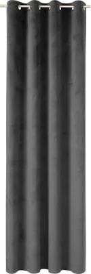 Produktbild von TOM TAILOR TT Ösenvorhang VelvetSignature 140 x 250 cm Anthrazit 140 x 250 cm